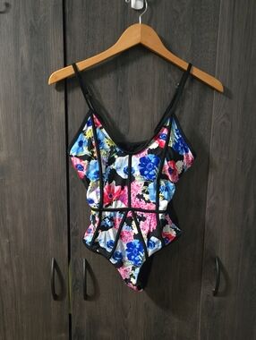 Cupshe Floral One-Piece Swimsuit